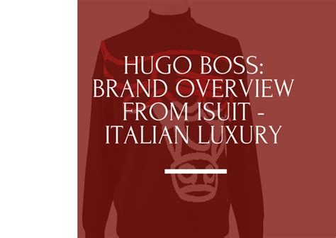 hugo boss vs gucci|15 Best Clothing Brands Like Hugo Boss You Need To Know.